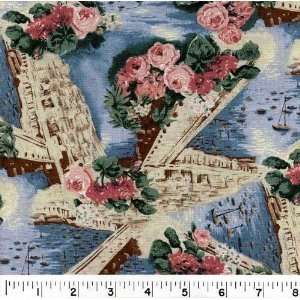  45 Wide LYON GROUP 2 Fabric By The Yard Arts, Crafts & Sewing