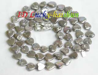 length 32 coin fastener Gray FW pearl necklace dragon  