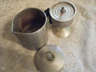   ~Chilton Ware~Aluminum Individual Coffee Pot/Grease Jar~NR~  