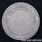 CROWN MING Fine China DIANA 1273 SAUCER/s PLATE/s pastel blue gray 