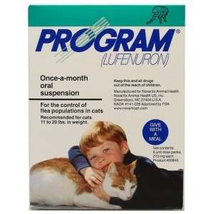 Program Oral Flea Medication for Cats 11 lbs Up 6 Month  