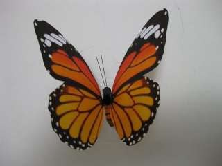 24pc Monarch Artificial Butterfly for Decoration11.5cm  