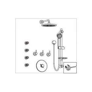   Kit with Volare Straight Lever Handle KIT60 10173.BN