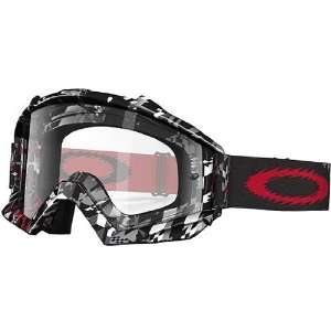 Oakley Proven MX Shattered Mens Dirt MotoX Motorcycle Goggles Eyewear 