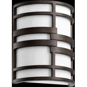 Quorum 5202 86 Solo   Two Light Wall Sconce, Oiled Bronze Finish with 