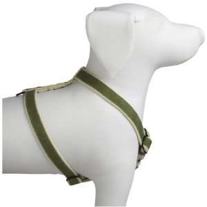   Dog Cozy Hemp Adjustable Harness   Apple Green   Small (Quantity of 1