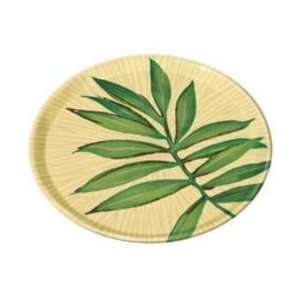 Palm Leaf Melamine Tray Case Pack 3