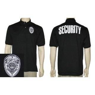   Security Officer Black & White T shirt Shirt Size XL 