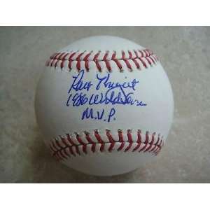 Autographed Ray Knight Ball   1986 W s Mvp Official Ml   Autographed 
