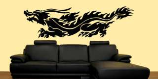 Chinese Dragon Ornamental Mural Vinyl Sticker Decal 6FT  