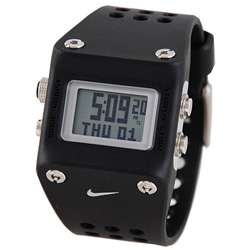Nike Mettle Chisel Midsize Black Quartz Watch  