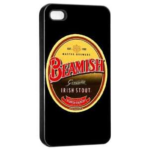  Beamish Irish Stout Beer Logo Case For iPhone 4/4s (Black 