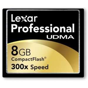   Memoria Profesional Compact Flash 8GB UDMA 300X Ultra rápida 45Mb/s