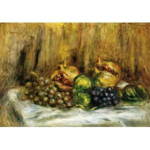   Life with Grapes Pierre Auguste Renoir Hand Paint