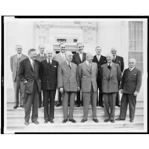  Supreme Court justices, at White House,Eisenhower 1953 