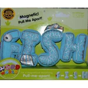  Word World Pull me apart Magnetic Fish (Plush Toy) Toys 