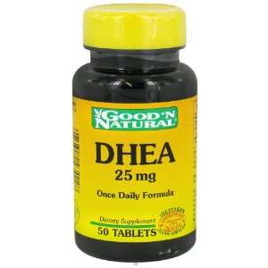  DHEA 25mg   50 tabs,(Goodn Natural) Health & Personal 