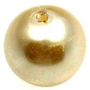   Ivory Glass pearl bead. (35 pcs). 12mm 050301 Arts, Crafts & Sewing