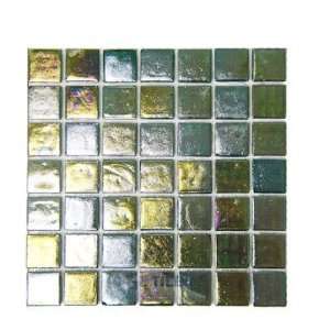   tech glass tiles   platinum green paper faced sheets