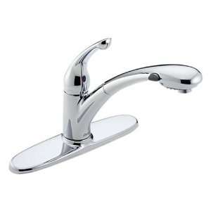  Delta Signature Single Handle Pull Out Kitchen Faucet, 470 