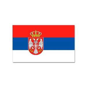 Serbia Flag Rectangular Magnet