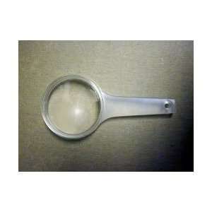  4.4X Clear Lucite Magnifier