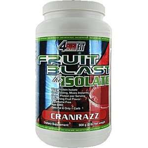  4 EVER FIT Fruit Blast the Isolate Cranrazz 2 lbs. Health 
