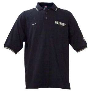 Nike Wake Forest Demon Deacons Power Sweep Polo  Sports 