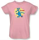 Mgm Pink Panther Ant And Aardvark WomenS Pink T Shirt MGM163 WT