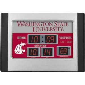  Washington State Cougars Alarm Clock Scoreboard Sports 