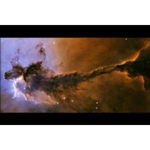   of the Eagle Nebula, Hubble Space Telescope Image   24x36 Poster