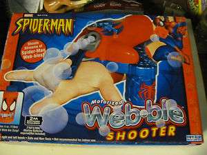 Spider man movie Bubble web shooter MISB Webble  