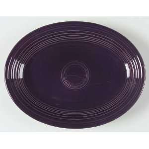   Fiesta Plum (Newer) Oval Serving Platter, Fine China Dinnerware