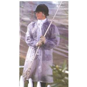  3/4 Length PVC Clear Rain Jacket