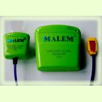 Malem Wireless Bedwetting Alarm System Green,Each  