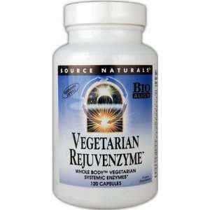  Source Naturals Vegetarian Rejuvenzyme   120 Capsules 