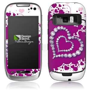  Design Skins for Nokia 701   Diamond Heart Design Folie 