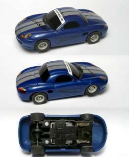 2009 Micro Scalextric PORSCHE BOXSTER Blue HO SLOT CAR  