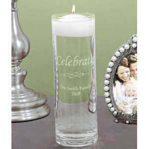  Baby Keepsake Personalized Celebrate Floating Candle Vase Baby