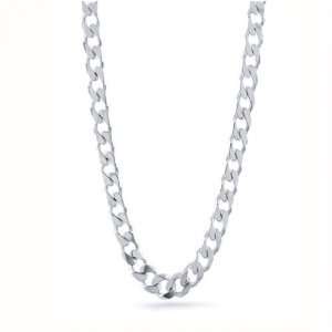   Unisex Curb Cuban Chain Necklace 180 Gauge 24 30   24 Jewelry