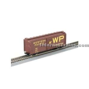   Ready to Roll 40 Ribbed Boxcar   Western Pacific #3417 Toys & Games