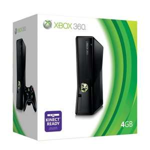 New Microsoft Xbox 360 4 GB 4G Console Kinect Comatible 088537012840 