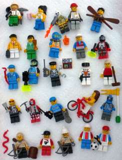   Lego Minifigs plus Accessories   City Town People M33   