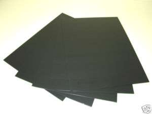 18 x 24 BLACK corrugated plastic sign blank 10/PK  