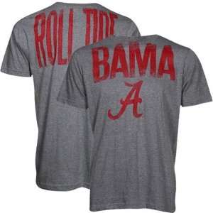 NCAA Alabama Crimson Tide Ash Highway T shirt  Sports 