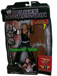  WRESTLING DELUXE AGGRESSION SERIES 7 WITH ACTION ACCESSORY JEFF HARDY