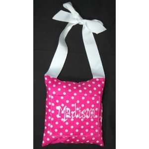  Pink Dots Tooth Fairy Pillow