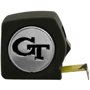 Georgia Tech Yellow Jackets 25 Black Team Logo Tape Measure  