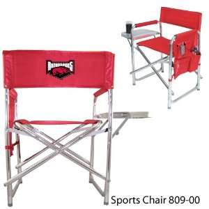Arkansas at Fayetteville Printed Sports Chair Red  Kitchen 