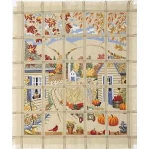  Harvest View Afghan   Cross Stitch Pattern Arts, Crafts & Sewing